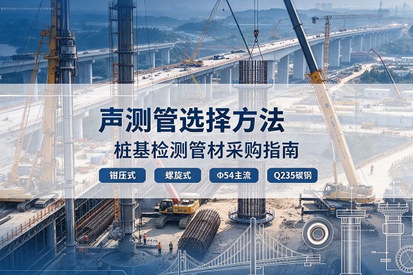谢家集声测管选型标准