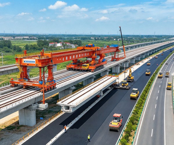 谢家集公路建设